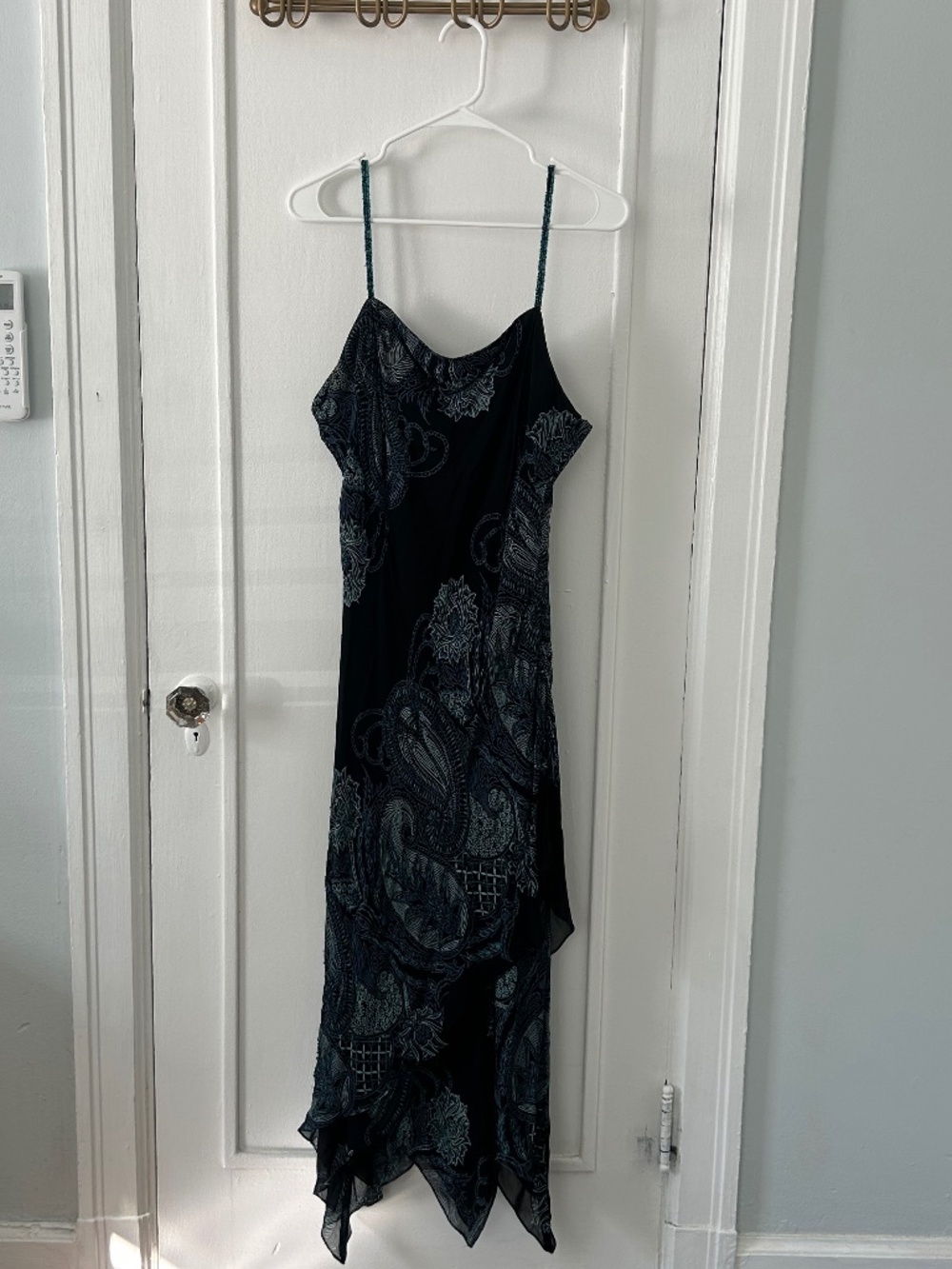 Vintage 90s formal beaded dress